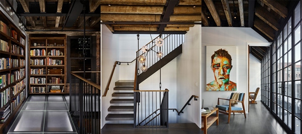 工業住宅式的辦公室設計