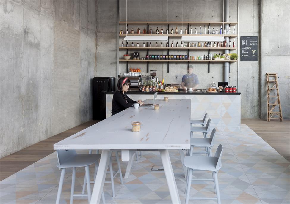 現(xiàn)代簡潔的餐飲店設計