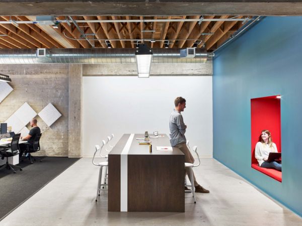 開放式辦公室設計中的人性化