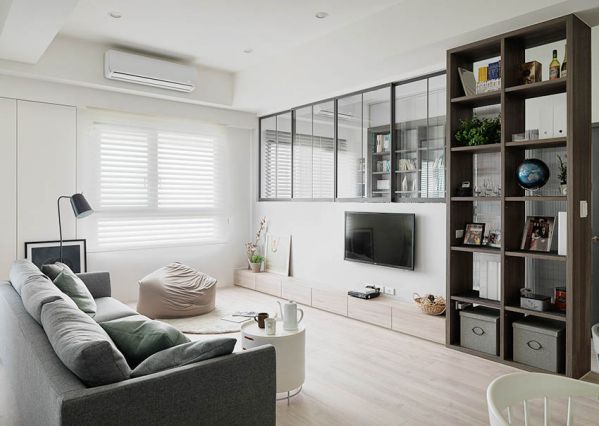 辦公室裝修設(shè)計的現(xiàn)代簡約型住宅