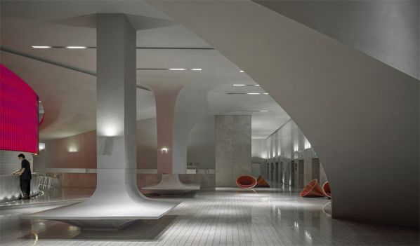 國際影城設計采用辦公室設計主題